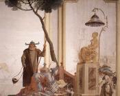 乔万尼 多米尼克 提埃波罗 : Offering Of Fruits To Moon Goddess